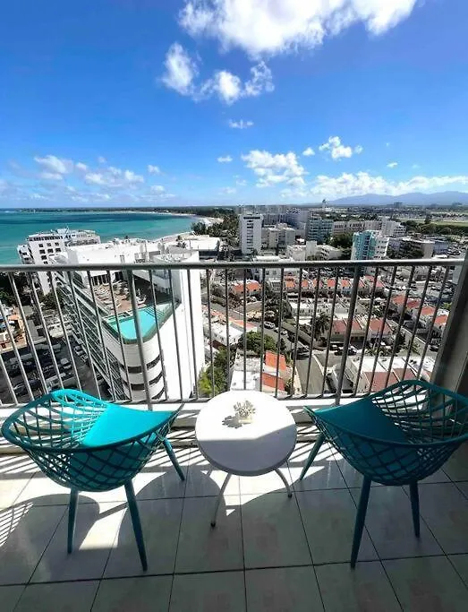 Apartment Gorgeous Ocean View Condo W/Beach Access & Parking San Juan Puerto Rico